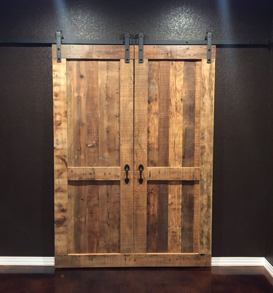 double sliding-barn-door